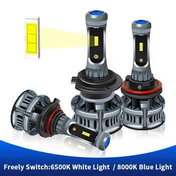 

Mini H4 LED H1 H7 H11 9005 9006 COB Chip 9012 Bulb Canbus Car Headlight 60W 8000LM 6500K 8000k 24V Led Fog Lamp 12V automotivo