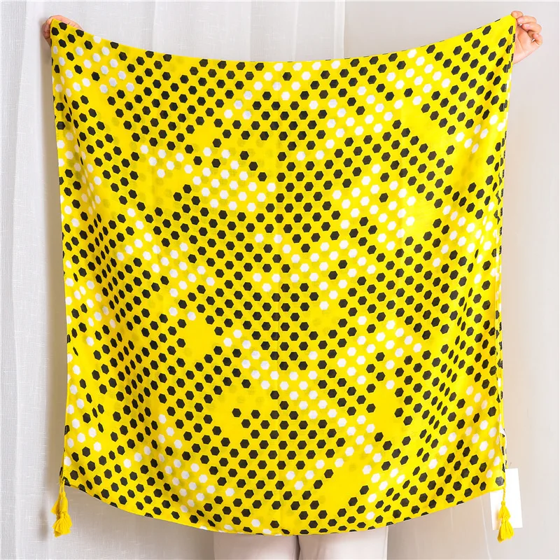 Хлопковый шарф с принтом шарф для поездок Chal Sjaal Foulard женский лидер Snood Hijabs Женский на мусульманском пляже для женщин шарф - Цвет: 12