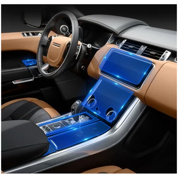 

Lsrtw2017 Car gear gps navigation screen dashboard Protective film for Range Rover sport 2013-2020 2019 2018 anti-scratch