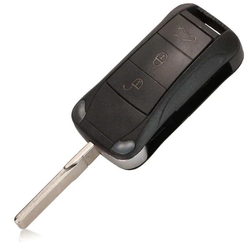 Keyforkess 3 Pulsanti 433Mhz 4Buttons 315Mhz a distanza di vibrazione di chiave dell'automobile di Fob PCF7942 per Porsche Cayenne Fob controllo - Hb045a26771174390a0e100786a2d290cR