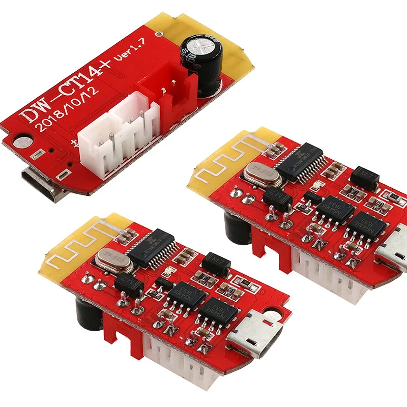 Микро USB DIY цифровой усилитель звука Bluetooth плата Icro 4 2 стерео приемник модуль 5 Вт +