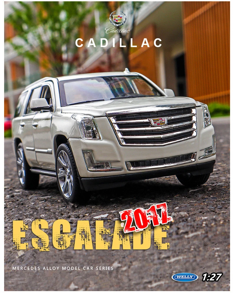 welly 1:27 2017 Cadillac   car alloy car model simulation car decoration collection gift toy Die casting model boy toy