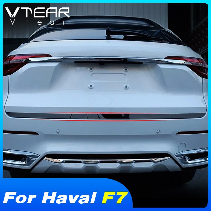 Vtear для Хавейл Ф7 Haval F7 F7X задняя дверь отделка хром декоративные автомобиля