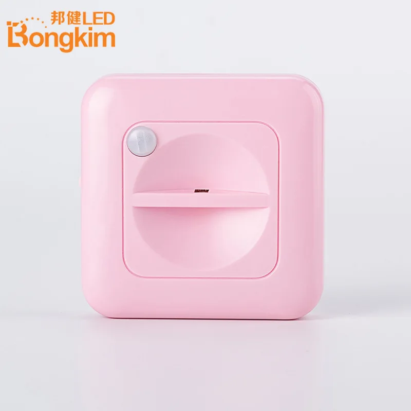 

Manufacturers Direct Selling LED Square Small Night Lamp Light Control Human Body Sensing Energy-saving Lamps Feeding Eye Protec