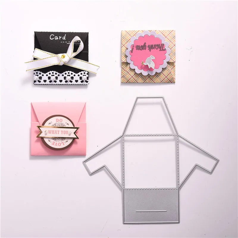 DiyArts конверт металлические Вырубные штампы рамка DIY ремесло изготовление