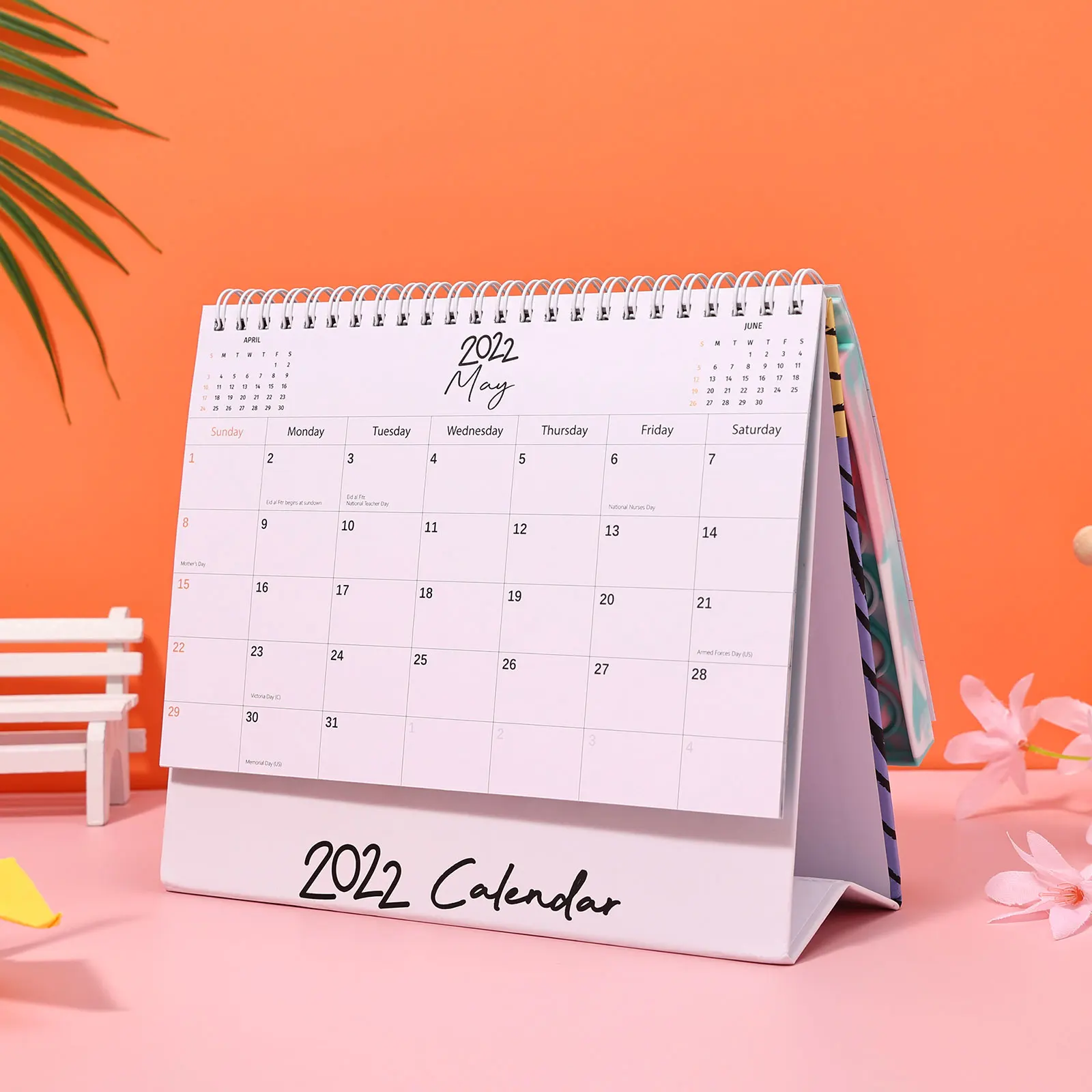 New Caderno Desk Calendar Pop its Notebook Bubble Fingertip Silicone Case Notepad Student Decompression Stationery Toys Gift