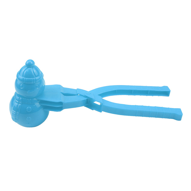 Snowman Duck Dinosaur Snowball Maker Clip Tool Winter Snow Sand Mold Clip Tongs Outdoor Funny Snowball Fight Sports Toys