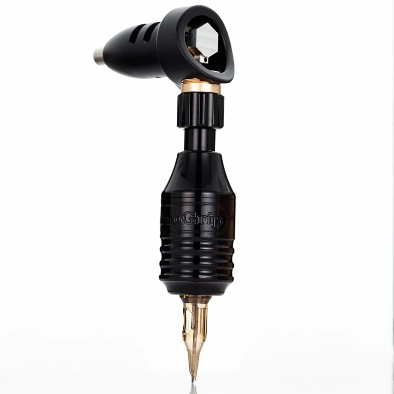 Профессиональная роторная татуировочная машина швейцарский мотор Мощный Тихий с 32 мм регулируемым картриджем Татуировка ручка