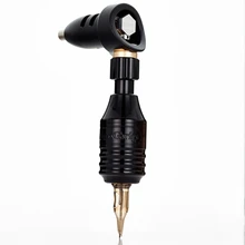 Профессиональная роторная татуировочная машина швейцарский мотор Мощный Тихий с 32 мм регулируемым картриджем Татуировка ручка