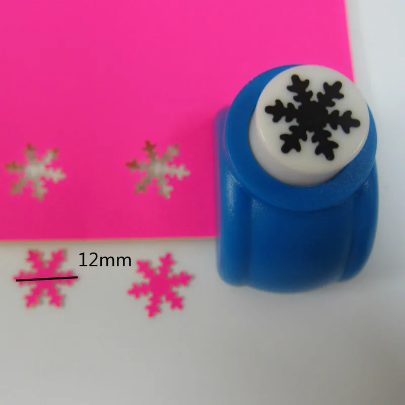 Different Size Snowflake Shaped Craft Punch Child Diy Tools Paper