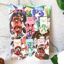 6 шт. ДАТА LIVE аниме Закладка на магните Мультфильм Закладка-магнит ребенок ученик Kawaii подарок закладки для офиса канцелярские принадлежности