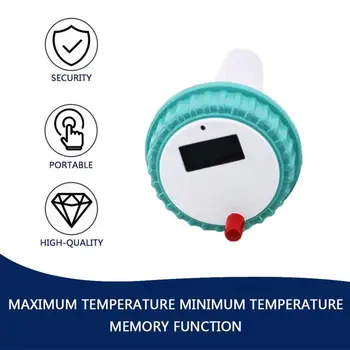 

Professional Wireless Digital Swimming Pool SPA Floating Thermometer Wireless Indoor and Outdoor Pool Spa Hot Tub Thermometer