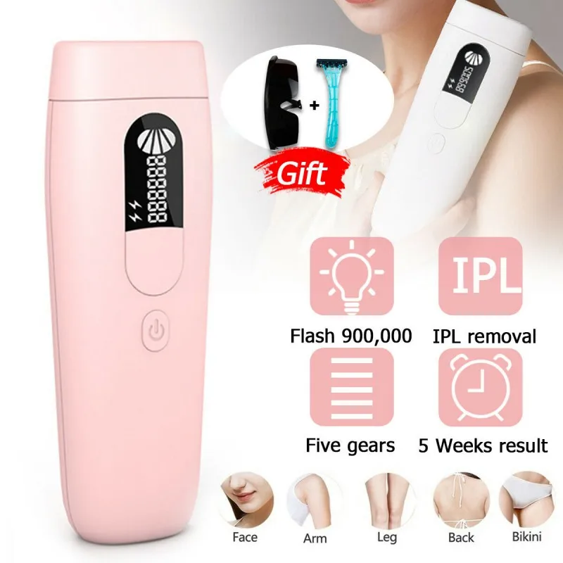 

Wholesale Electric Hair Removal Device For Leg Hand Bikini Area Laser Epilator Painless Rapid Depilation Hot Sale