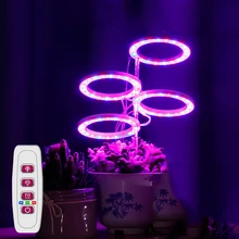 

USB Angel Ring Plant Grow LED Light Full Spectrum Lamp For Indoor Plants Growing