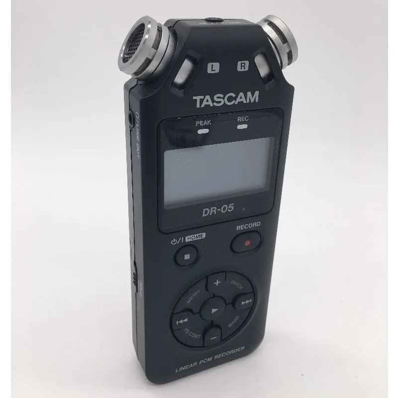 

TASCAM DR-05 DR-05C Portable Handheld Digital Voice Recorder Linear PCM recorder recording voice with 8GB SD card and deadcat