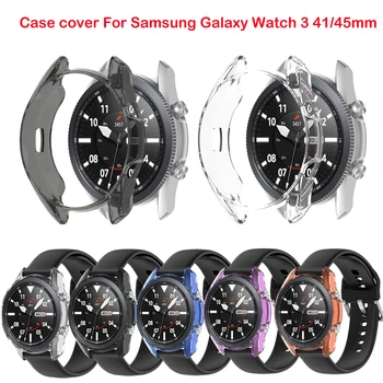 

Protective Cover Case For Samsung Galaxy Watch 3 41/45mm Protector Bumper For Galaxy Watch3 Shell Case Smart Watch Accessories