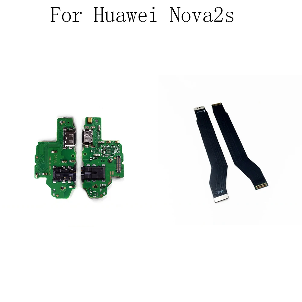 Для Huawei Nova2s Micro Dock Connector зарядная Плата USB зарядный порт гибкий кабель с разъемом