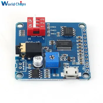 

Voice Playback Module Board MP3 Music Player UART I/O Trigger Amplifier Class D 5W SD/TF Card For Arduino 64MBit 8M Storage