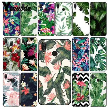 

Yinuoda Green plant leaves Flower Phone Case for Xiaomi Redmi Note 7 5 4 Redmi 5plus 6A Note8 4X Note8Pro