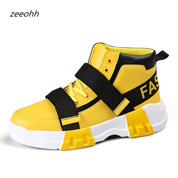 

Men's Casual Shoes Air Cushion Couple Fashion Sneakers Unisex High Top Footwear Zapatos De Hombre Comfortable Men Shoes