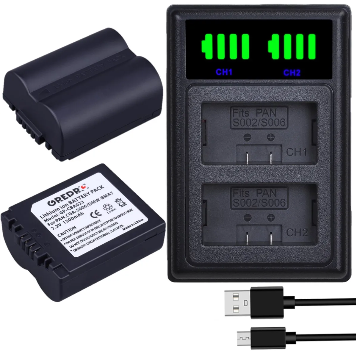 Caricabatterie Panasonic CGR-S006A/1B|Caricabatteria per Batteria