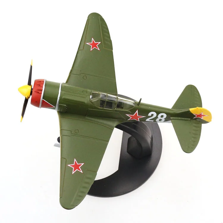 AVIONES 1/72 масштаб Второй мировой войны советские воздушные силы LAWOCZKIN LA-7 боец литой металлический самолет модель игрушка для коллекции, подарок