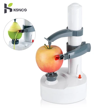 

Konco Automatic Peeler Battery Type Fruits Vegetable Peeler Zester Apple Peeler Potato Grater Peeling Tool Kitchen Gadgets