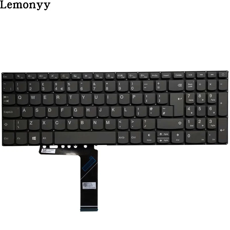 Новая Британская клавиатура для lenovo IdeaPad 330C-15 330c-15IKB 330c-151KB 130C-15 US клавиатура Клавиатура для ноутбука с британской раскладкой