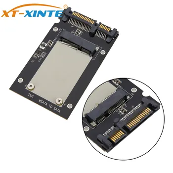 

XT-XINTE Adapter Card mSATA Mini SSD to 2.5" SATA SATA3 Drive 22Pin Converter with Protective Case for Windows Vista Linux Mac