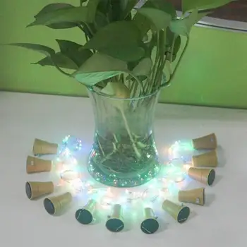 

Light Wine Bottle Solar LED Light Cork Party Solar Light Lamp Christmas Power Energy Saving
