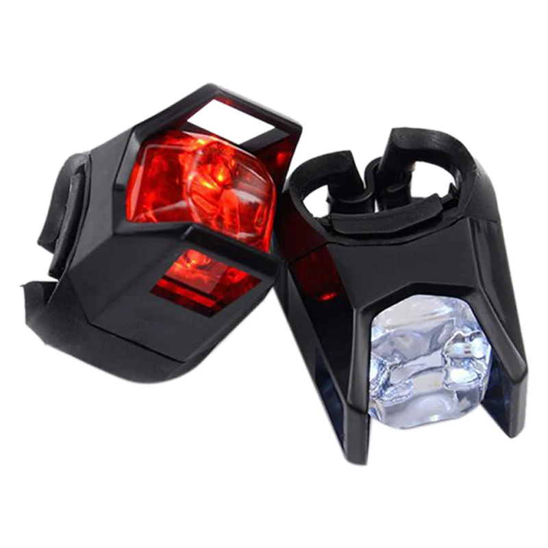 Excellent Bicycle Light Led Head Front Rear Wheel Bike Light Waterproof Cycling With Battery Bicycle Accessories Bike Lamp 0