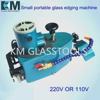 

Small portable glass edging machine. Grinding straight edge, round edge, tile, acrylic,crystal and plexiglass
