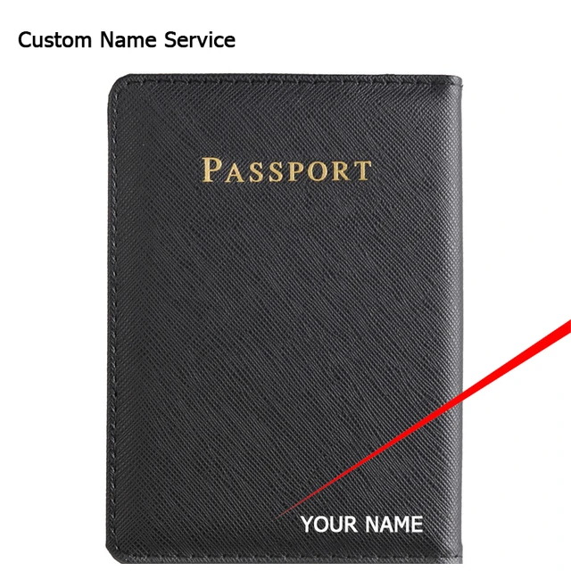 Couple Pattern Passport Holder Certificate Bag Travel Passport Cover PU Passport  Book Case Card Holder Travel Wallet - AliExpress