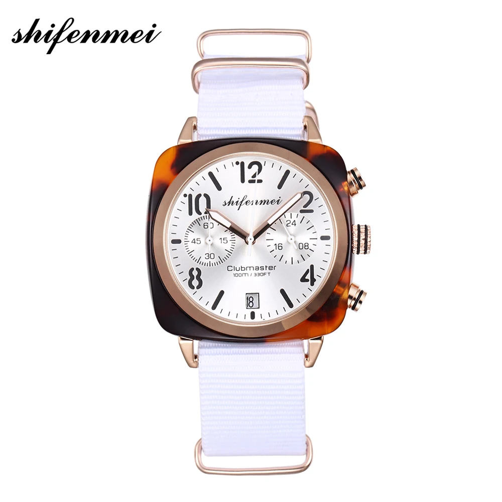 Top Brand Square Women Bracelet Watches SHIFENMEI Quartz Waterproof Wrist Watch Ladies Leisure Clock Relogio Feminino | Наручные часы