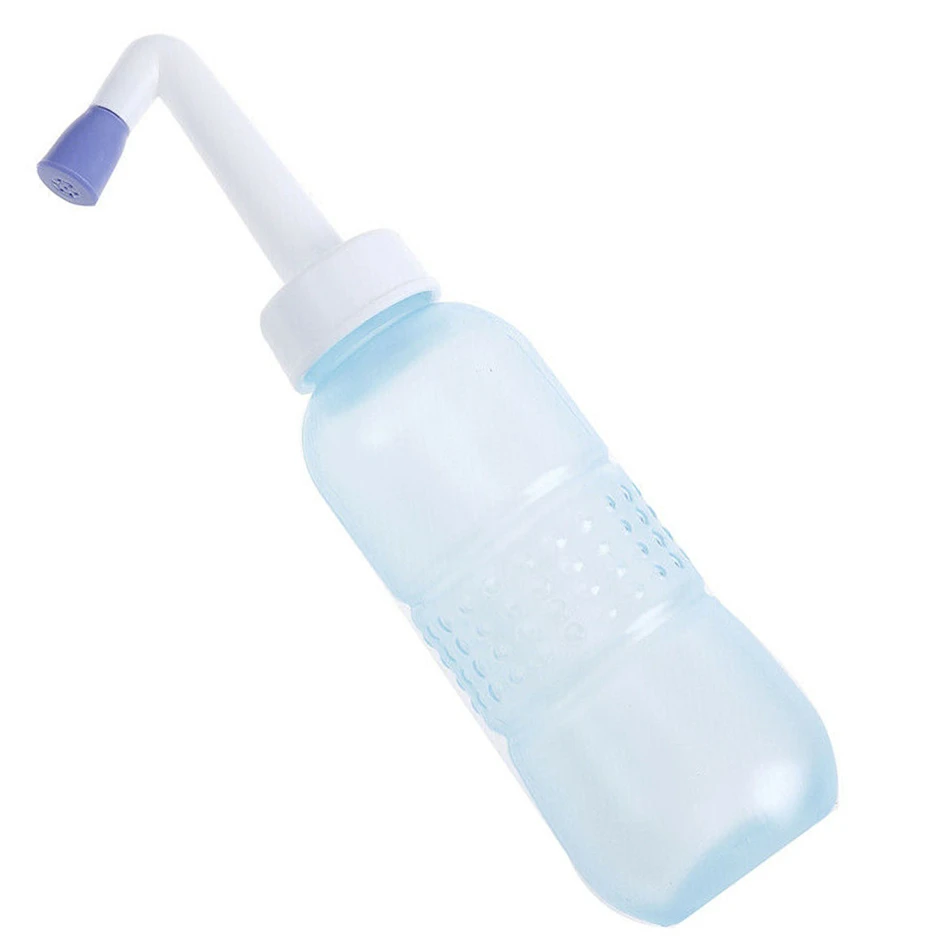 

450ml Women Portable Bidet Sprayer Seat Tackle Personal Care Outdoor Camping Emergency Water Bottle Long Spout Rotatable Nozzle