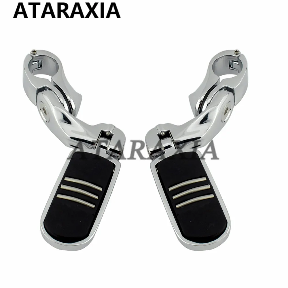 32mm 1-1/4" Motorcycle Highway Crash Bar Pegs Short Footpegs Clamps Engine Guard Mounts For Harley Softail Touring Dyna Custom motorcycle footrests,motorcycle foot pedals