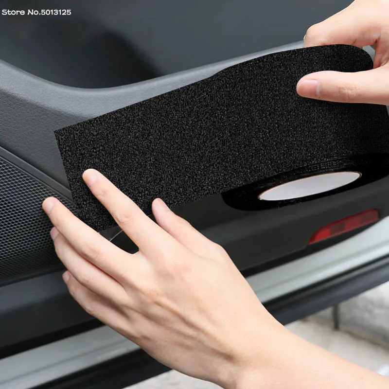 Cubierta de umbral de puerta de coche, tira de pegatinas de placa, Protector antipatadas para Mazda Cx-5 Cx-3 Mx5 RX-7 RX-8 CX30