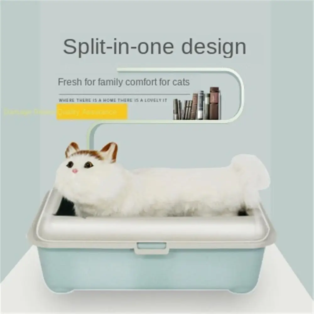 1PC Random Color Toilet Bedpan Cat Litter Box Cat Tray Toilet Supply Teddy Anti-Splash Toilet Puppy Indoor Home Plastic Sandbox 1PC Random Color Toilet Bedpan Cat Litter Box Cat Tray Toilet Supply Teddy Anti-Splash Toilet Puppy Indoor Home Plastic Sandbox