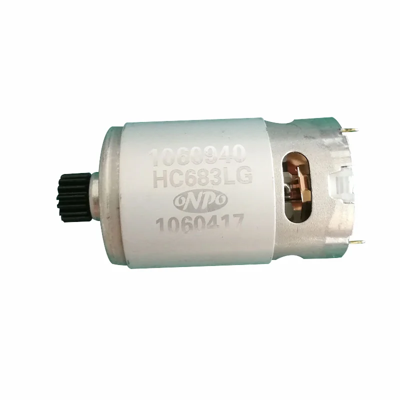 DECKER EPL148 зарядки ручная дрель двигатель постоянного тока 12V 14,4 V 18V винтонарезного станка обслуживание 1060630 16T мотор-редуктор