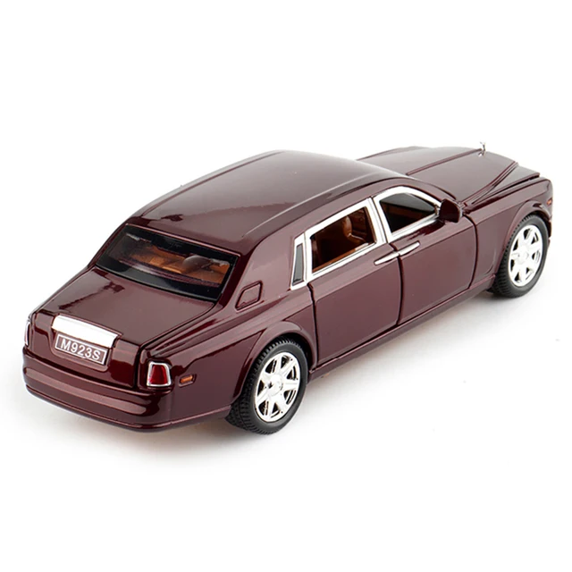 1:24 Diecast Alloy Car Model Metal Car Toy Wheels Toy Vehicle Simulation Sound Light Pull Back Car Collection Kids Toy Car Gift 5