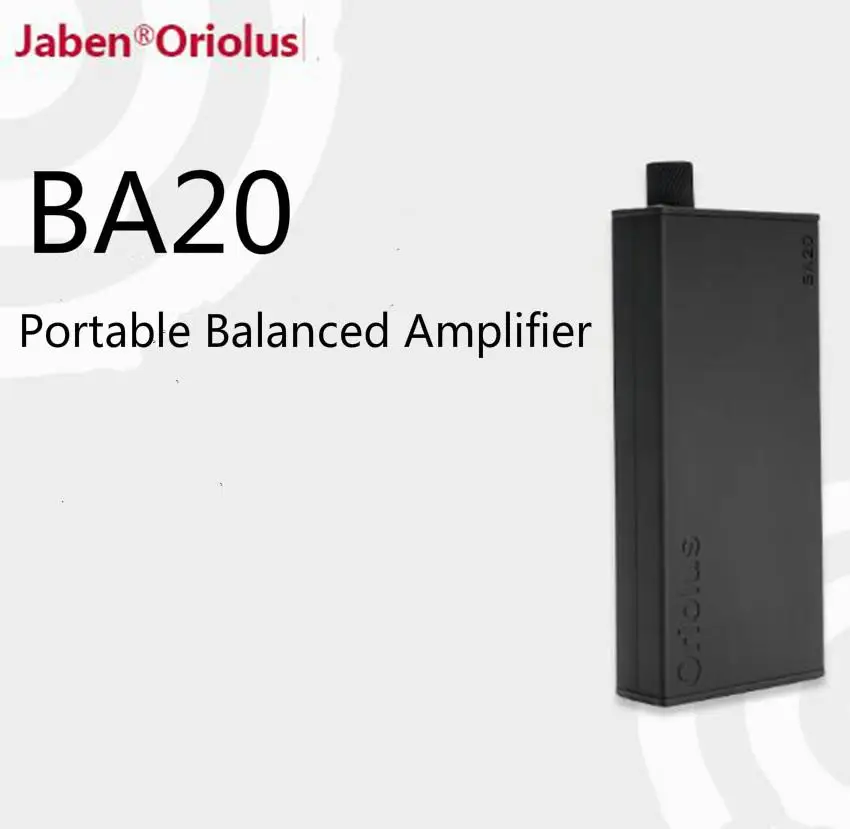 Jaben Oriolus BA20 Portable Balanced Single ended Hifi Music Headphone Amplifier AMP