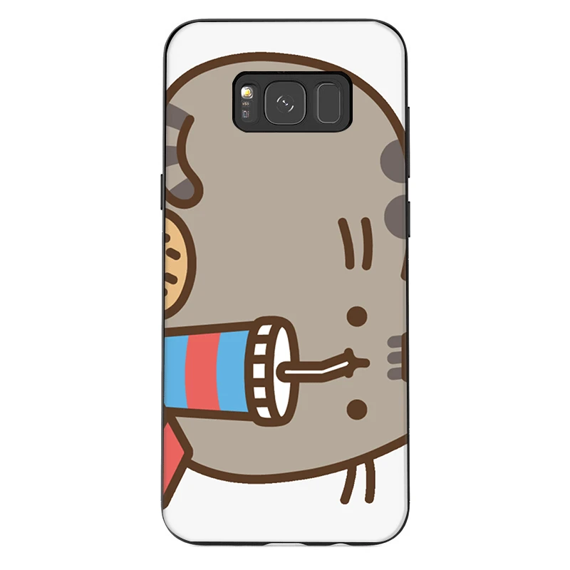 Чехол для samsung Galaxy A10 A10S A20 A20S A20E A30 A30S A40 A40S A50 A50S A60 A70 A70S чехол с принтом кота из мультфильма - Цвет: B9