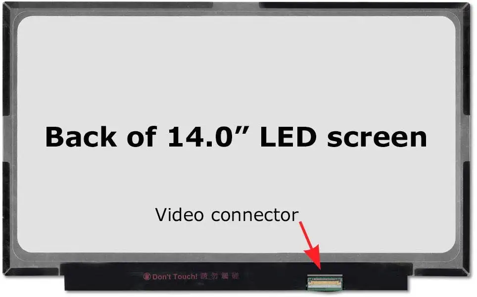 

New Screen Replacement for B140HAN03.2 HW0A, FHD 1920x1080, IPS, Matte, LCD LED Display