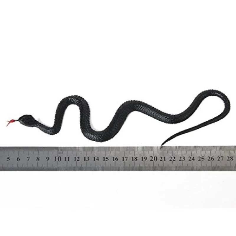 Simulation Rubber Soft Snake Prank Joke Funny Toy Garden Props Antistress Horror Fake Snake Kid's Gift