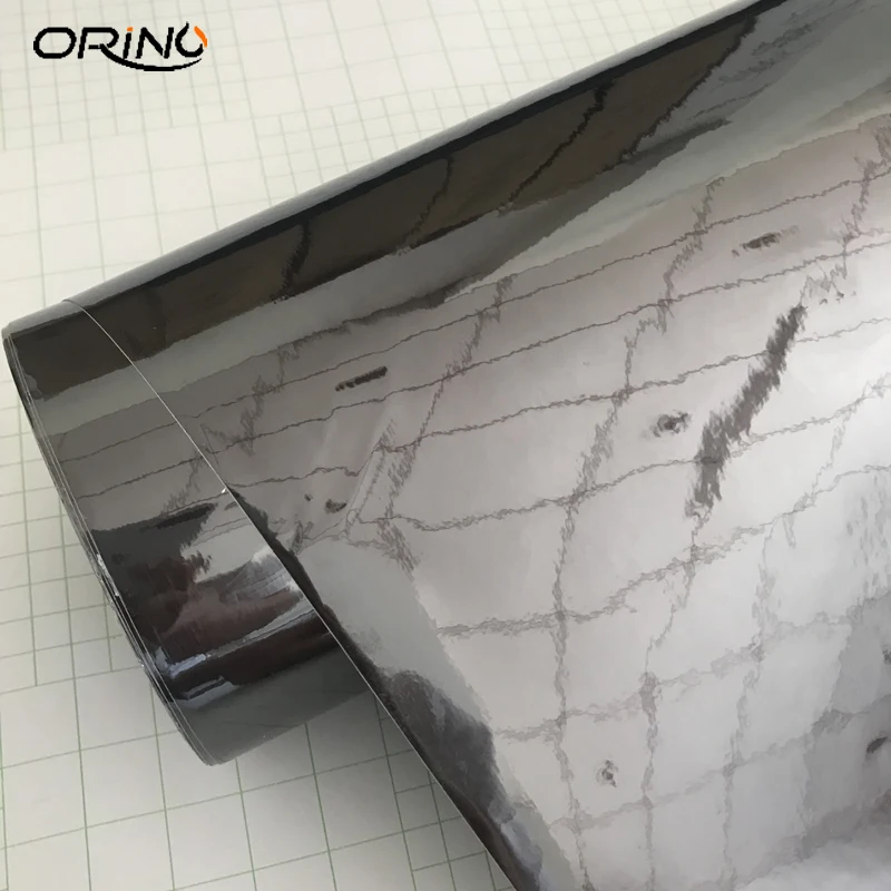 Black Chrome Vinyl Film Sticker-5