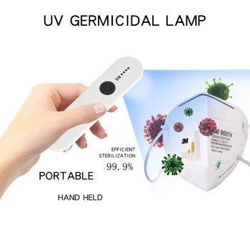 

Handheld UVC Disinfection Lamp 5V UV Sterilization Lamp Folding Ultraviolet Disinfection Light Travel Sterilizing Lights