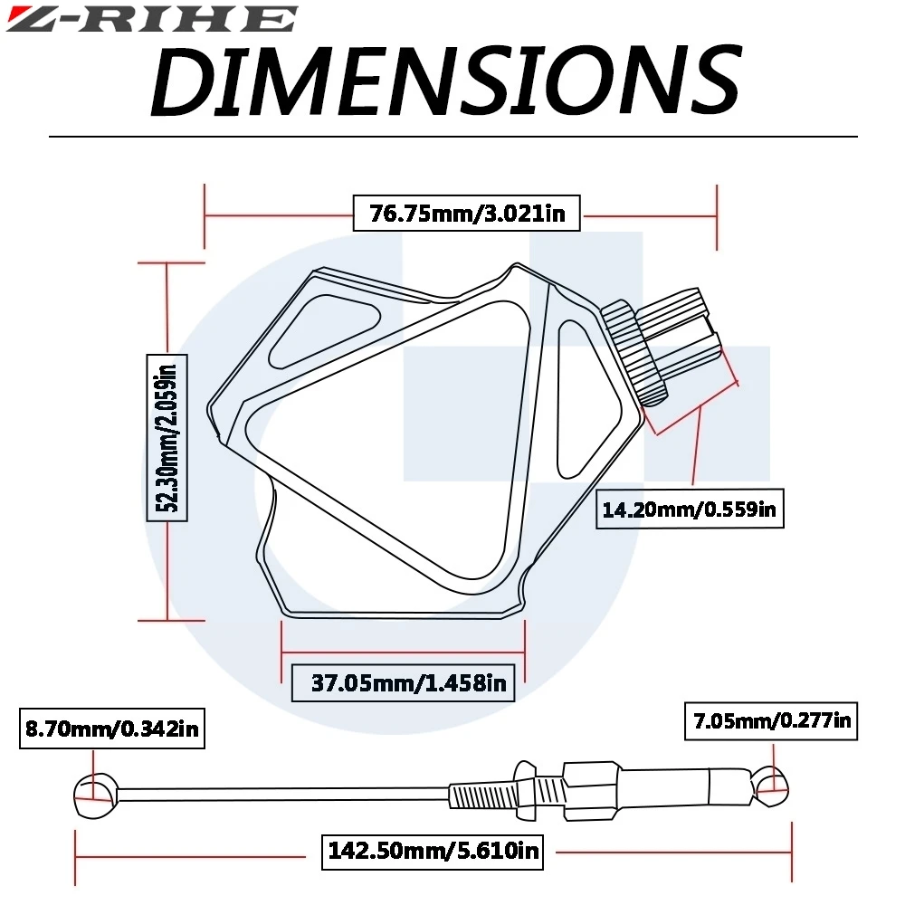 Для HONDA CRF230F CRF230 F CRF 230 F 2003- 2011 2012 2013 Dirt Bike Stunt рычаг сцепления простая кабельная система CRF