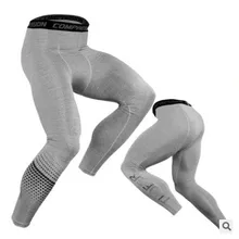 Компрессионные штаны, быстросохнущие штаны для бега, мужские трико, спортивные Леггинсы для фитнеса, спортзала, бега, эластичные штаны, мужская спортивная одежда