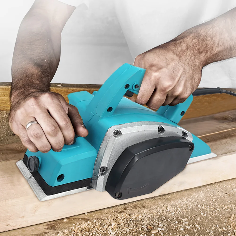 Powerful Electric Planer 82mm 600W Wood Hand Planer 110V 220V US / EU