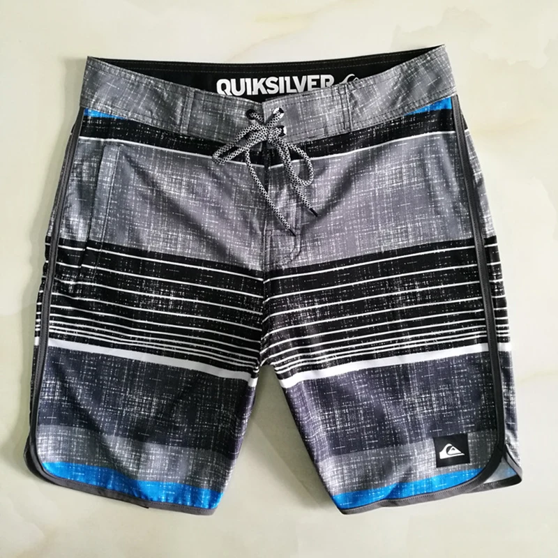 Buena Compra Quiksilver hombre elástico con cremallera pantalones cortos bolsillo pantalones de secado rápido impermeable bañadores bañador de Bermuda -40 9YaLQVJ9wgd